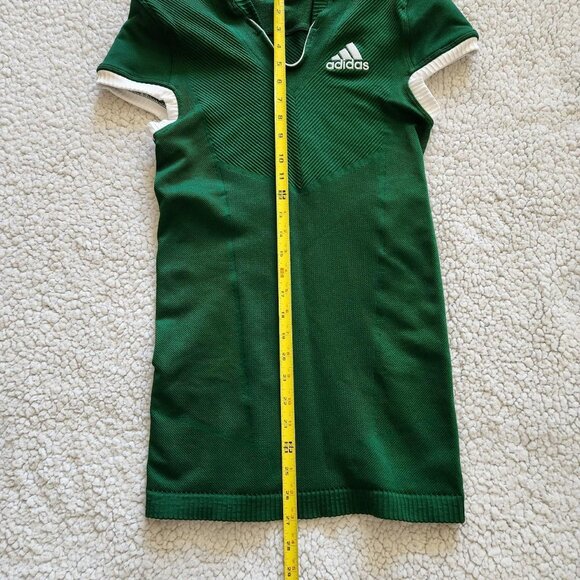 Adidas men's green & white football shirt  Sz M NWOT practice jersey workout - Picture 7 of 7